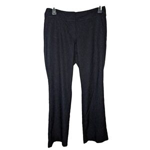 Ann Taylor Factory Pants Women's Size 8 Dress Slacks Navy Blue Pockets EUC